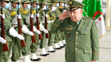 رئيس أركان الجيش الجزائري الفريق أول السعيد شنقريحة