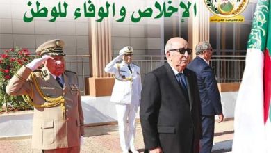افتتاحية مجلة الجيش الجزائري