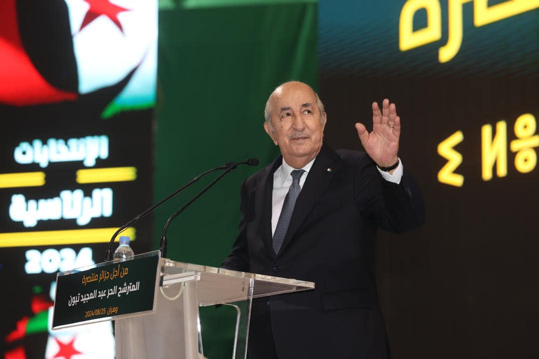 المترشح الحرّ للرئاسيات الجزائرية عبد المجيد تبون