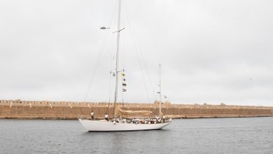 السفينة الشراعية المدرسة "CORSARO ll" للبحرية الإيطالية