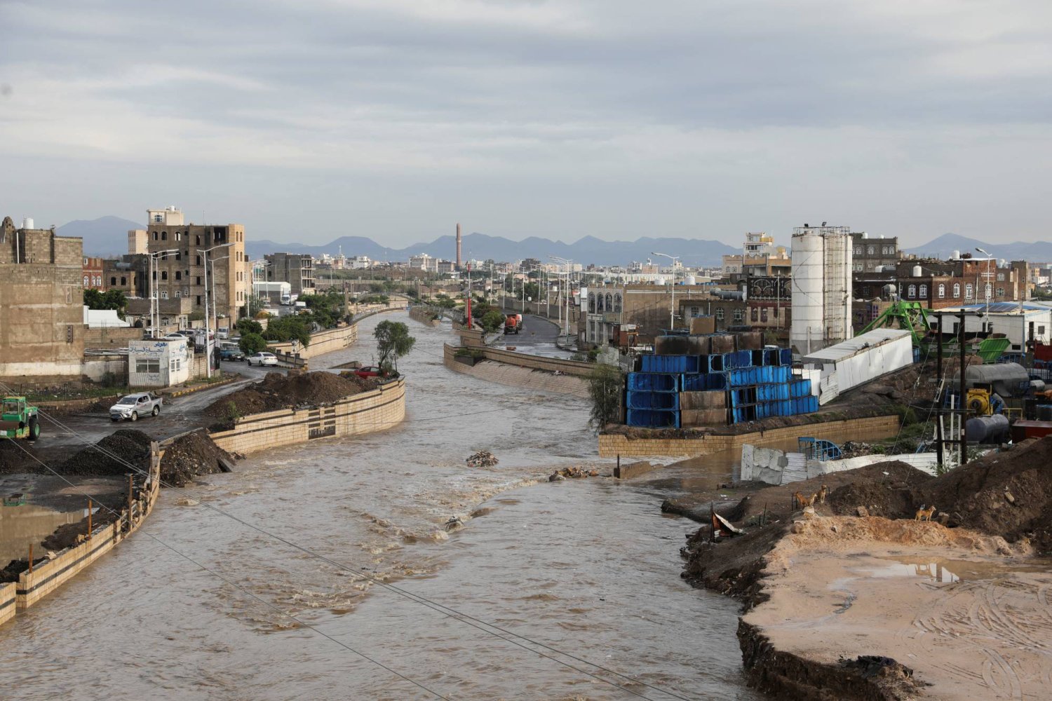 السيول في اليمن
