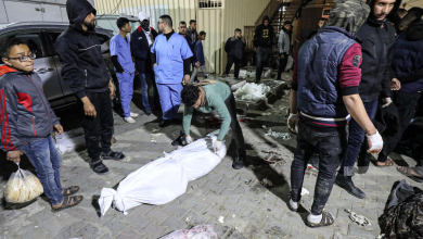 9 martyrs lors d'un bombardement d'un marché