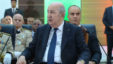 الرئيس الجزائري عبد المجيد تبون