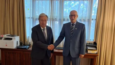 الرئيس الصحراوي يلتقي أنطونيو غوتيريش