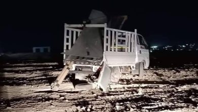 صورة متداولة للهجوم على قاعدة عين الأسد في العراق