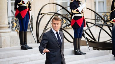 الرئيس الفرنسي إيمانويل ماكرون