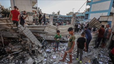 قصف على مراكز تأوي نازحين في غزة