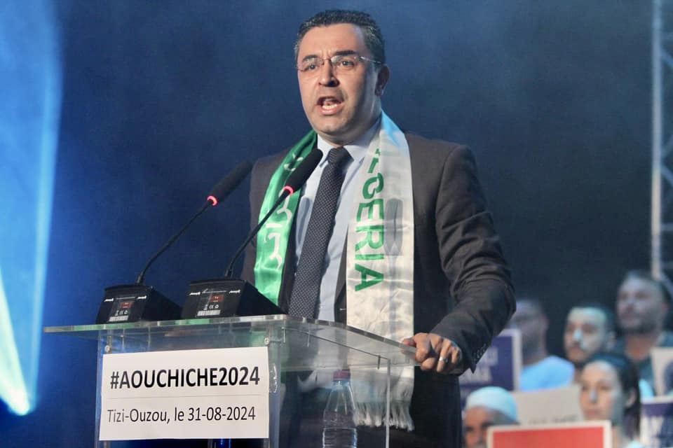 مرشح جبهة القوى الاشتراكية للرئاسيات الجزائرية يوسف أوشيش