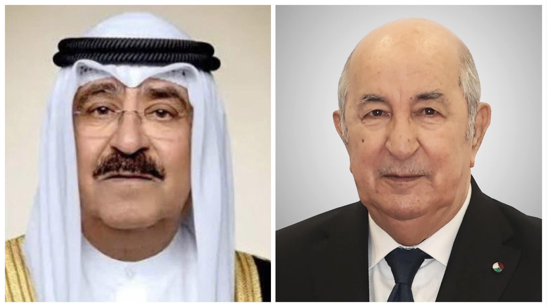 الرئيس الجزائري عبد المجيد تبون يتلقى دعوة من أمير الكويت
