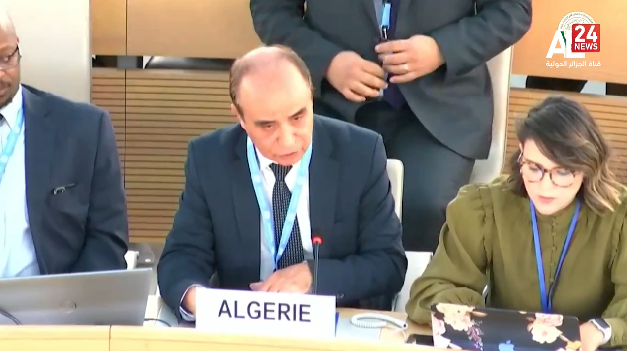 L'Algérie appelle la communauté internationale depuis Genève à agir pour un cessez-le-feu à Ghaza