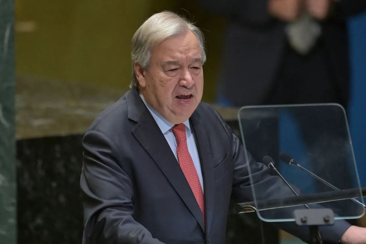 الأمين العام للأمم المتحدة، أنطونيو غوتيريش