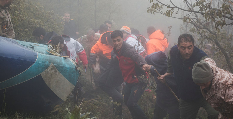 تقرير نهائي حول سقوط طائرة ابراهيم رئيسي