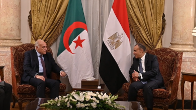 مباحثات جزائرية -مصرية