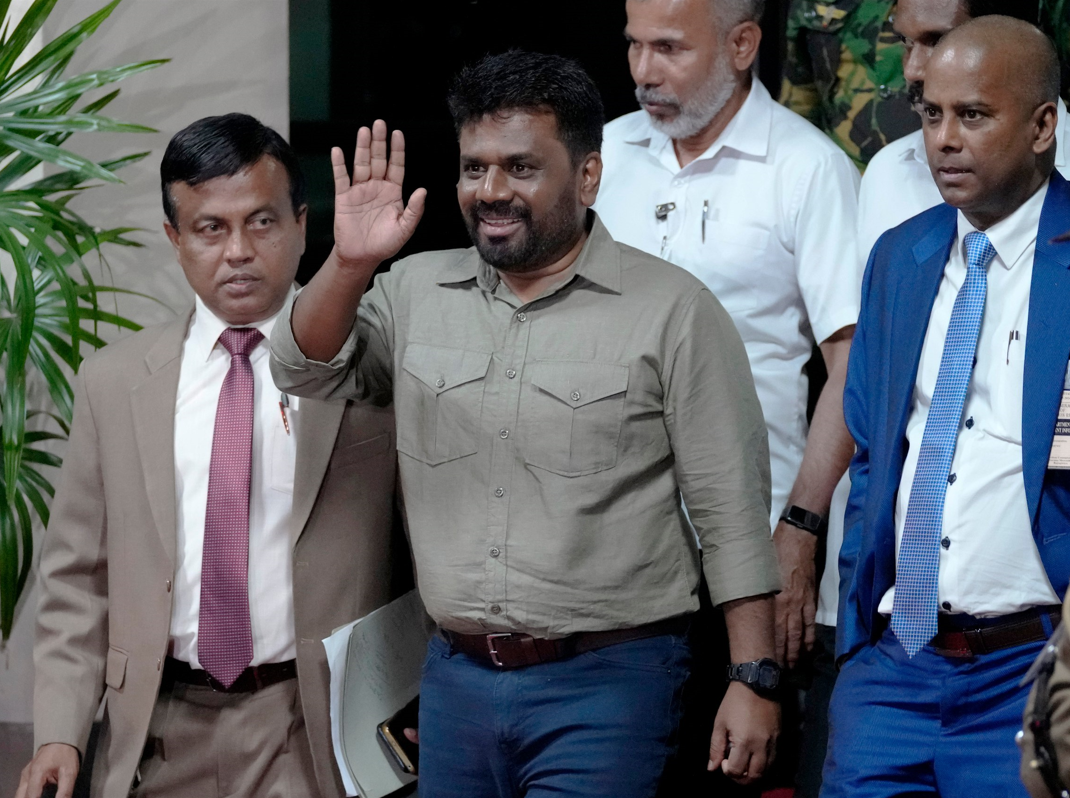 رئيس سريلانكا الجديد