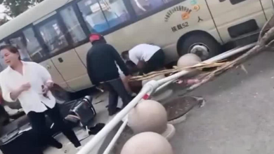 Chine accident de bus scolaire