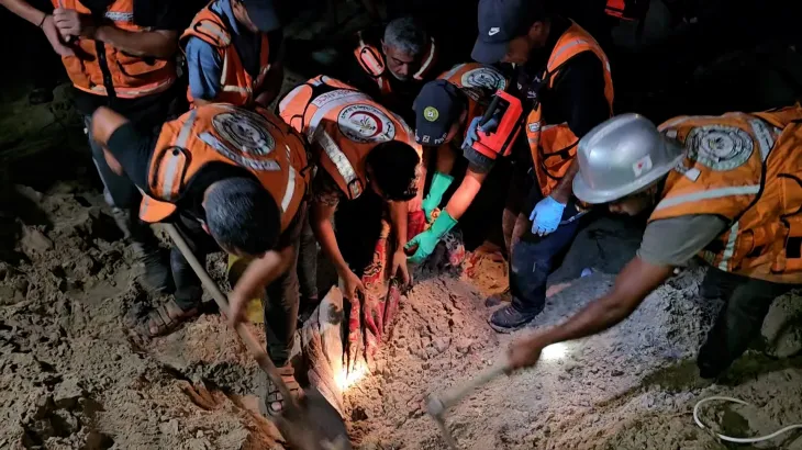 مجزرة في خان يونس