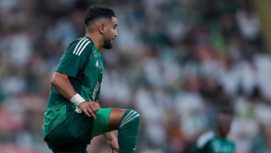 محرز يخضع لفحص طبي قبل مواجهة النصر السعودي