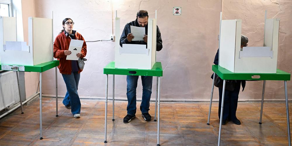 انطلاق التصويت في الانتخابات البرلمانية في جورجيا