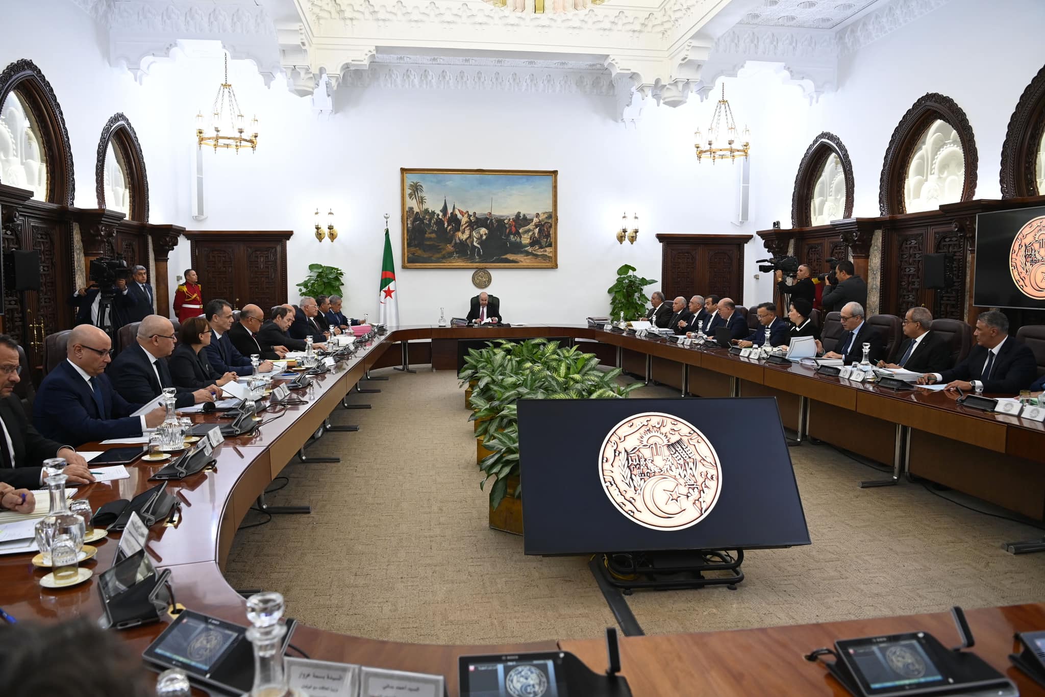 مجلس الوزراء الجزائري