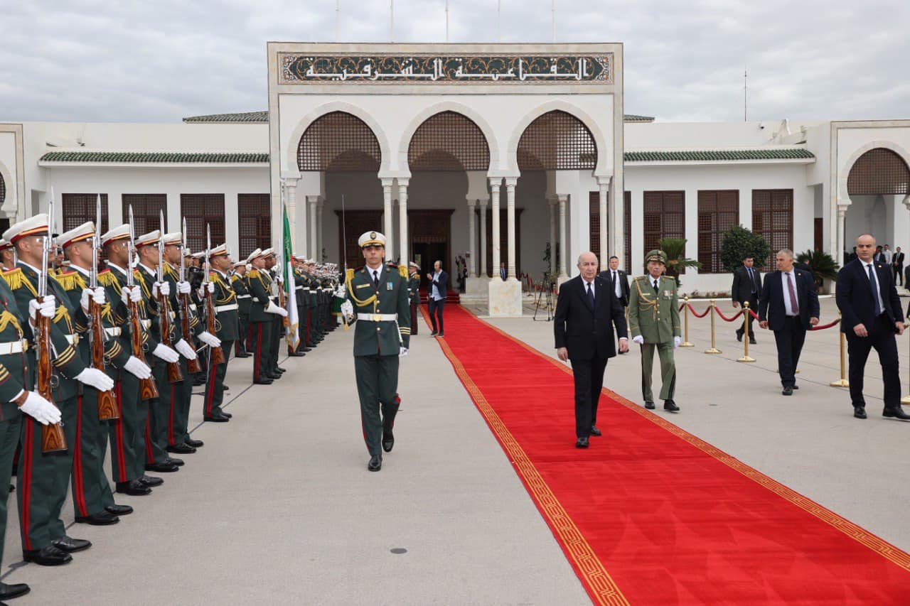 الرئيس الجزائري عبد المجيد تبون