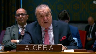 ممثل الجزائر الدائم لدى الأمم المتحدة السفير عمار بن جامع