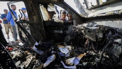 غزة: استشهاد عاملين إنسانيين في غارة صهيونية