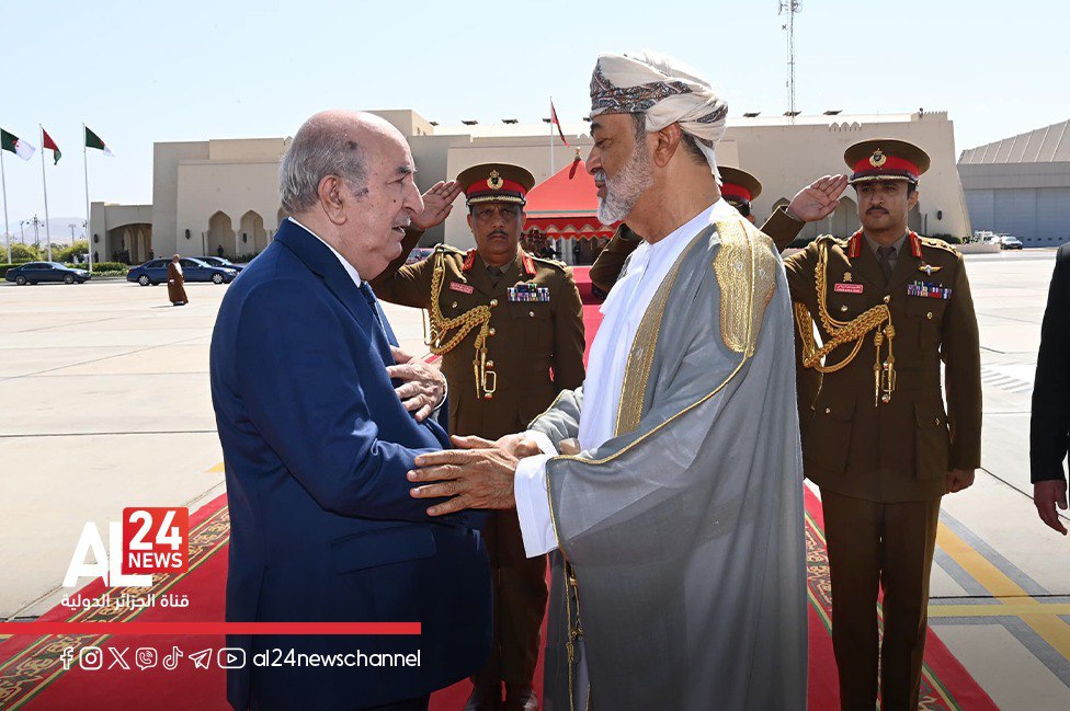 Le Président algérien quitte le Sultanat d'Oman à destination d'Alger