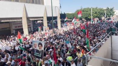 المغاربة في مسيرة لإسقاط التطبيع