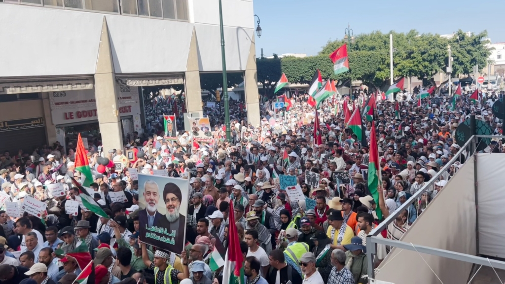 المغاربة في مسيرة لإسقاط التطبيع