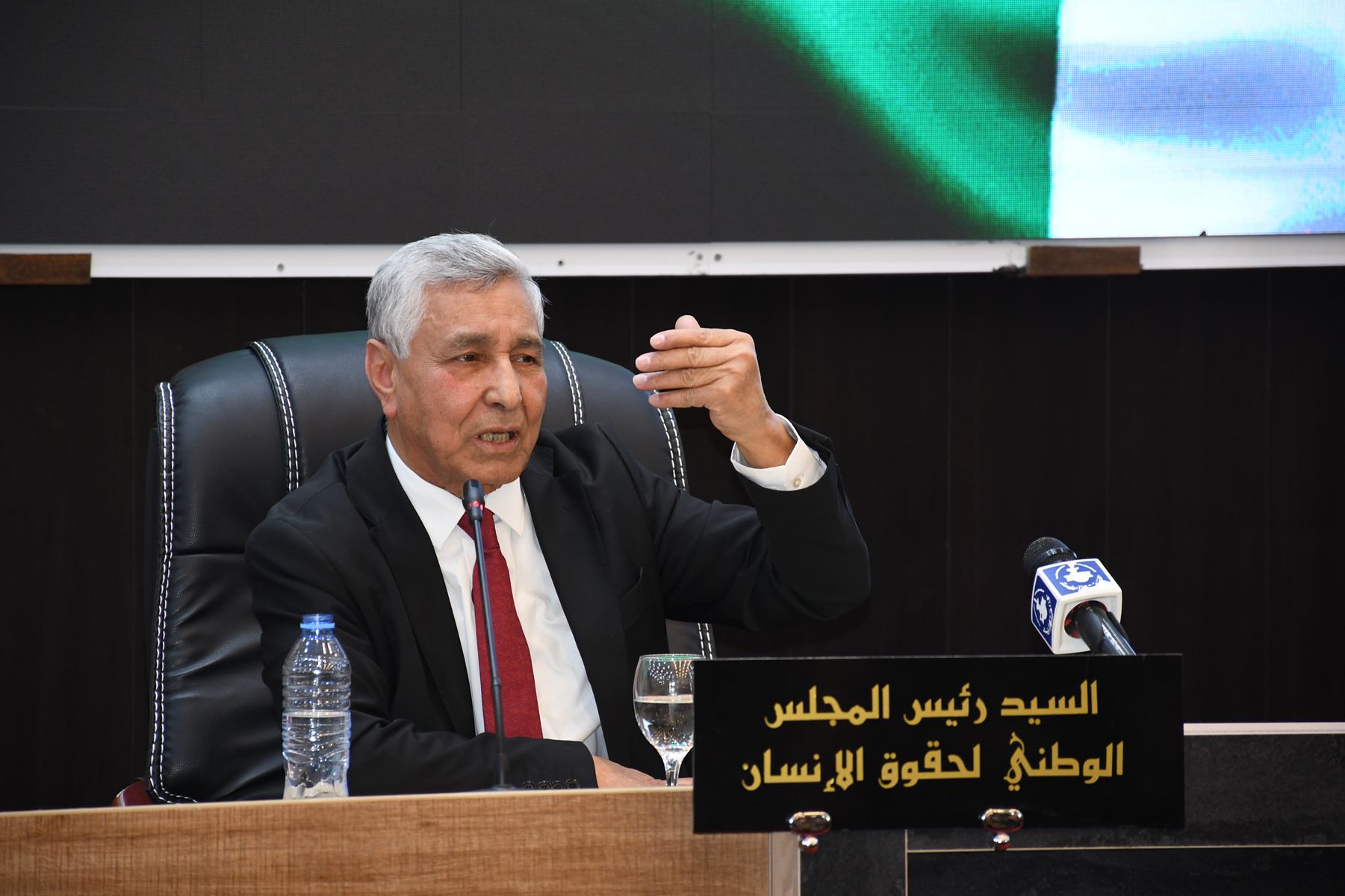 رئيس المجلس الوطني لحقوق الإنسان بالجزائر عبد المجيد زعلاني