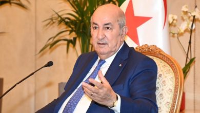 الرئيس الجزائري عبد المجيد تبون