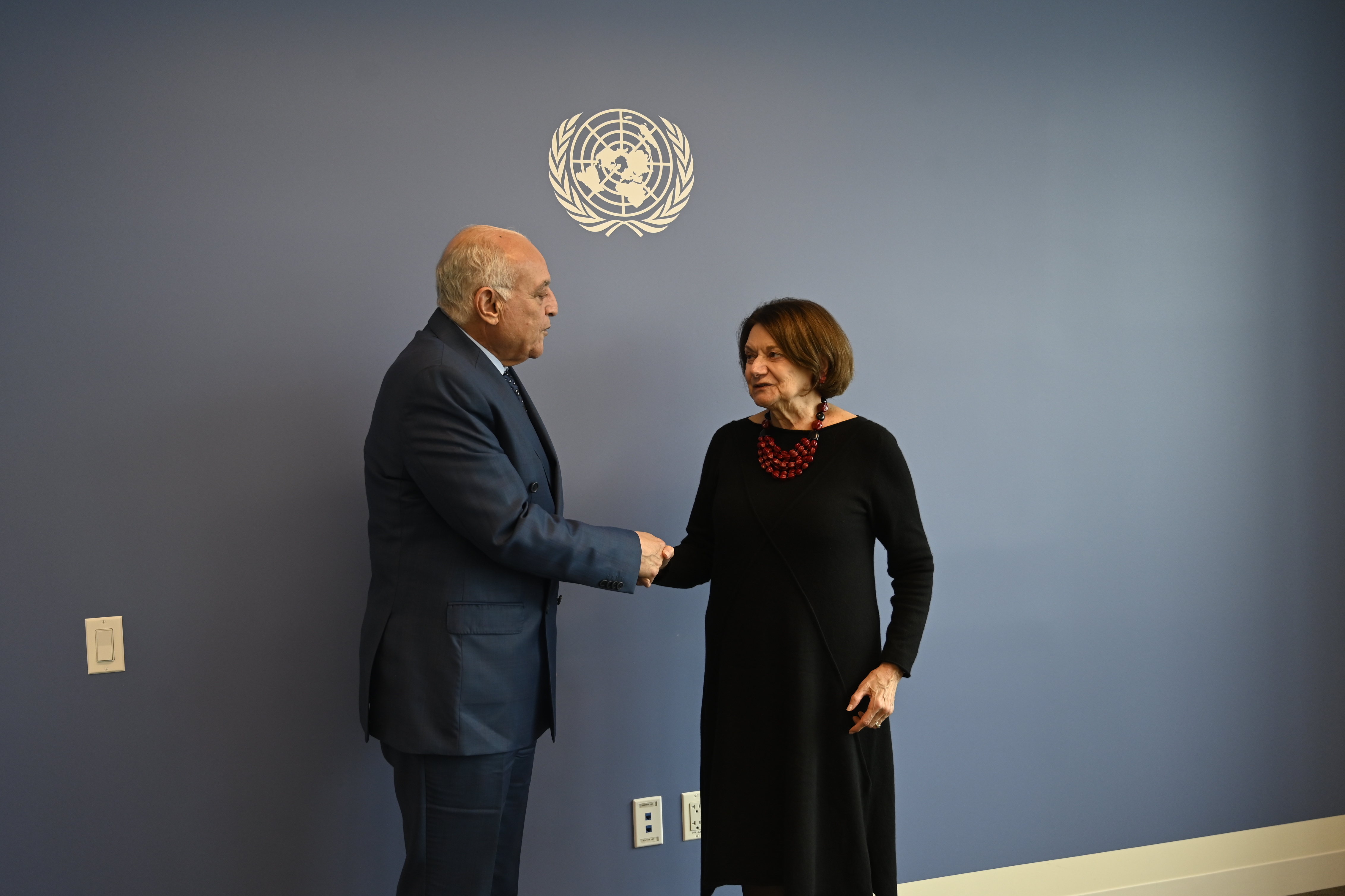 محادثات وزير الخارجية الجزائري أحمد عطاف بنيويورك