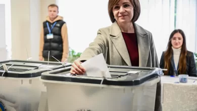 رئيسة مولدوفا تتصدر نتائج الانتخابات
