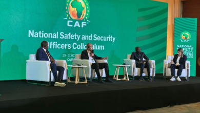 بالصور.. الجزائر تشارك في ندوة الاتحاد الإفريقي لكرة القدم بمصر