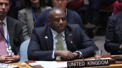 ديفيد لامي وزير خارجية بريطانيا