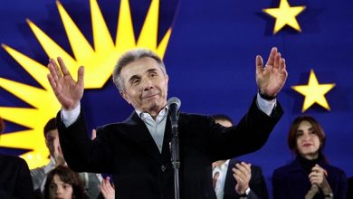 فوز الحزب الحاكم في تشريعيات جورجيا