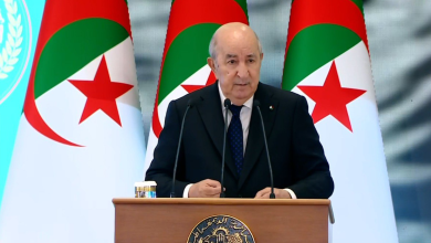 الرئيس الجزائري عبد المجيد تبون