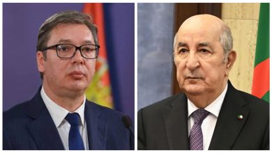 الرئيس الجزائري يتلقى تهاني نظيره الصربي بمناسبة ثورة أول نوفمبر