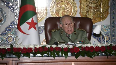 رئيس أركان الجيش الجزائري الفريق أول السعيد شنقريحة