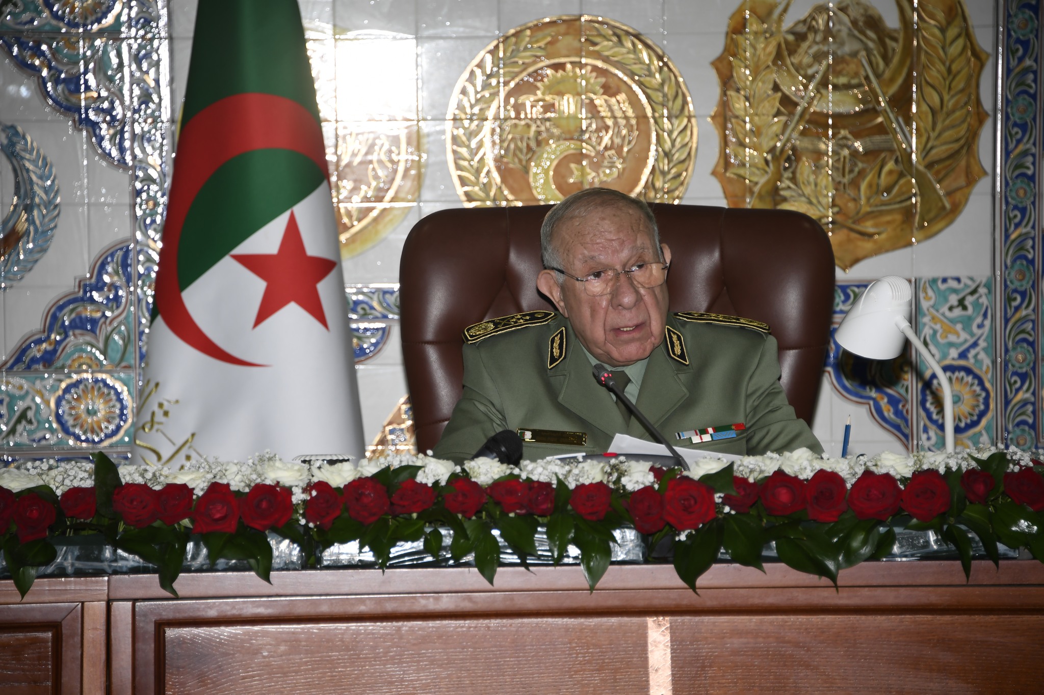 رئيس أركان الجيش الجزائري الفريق أول السعيد شنقريحة