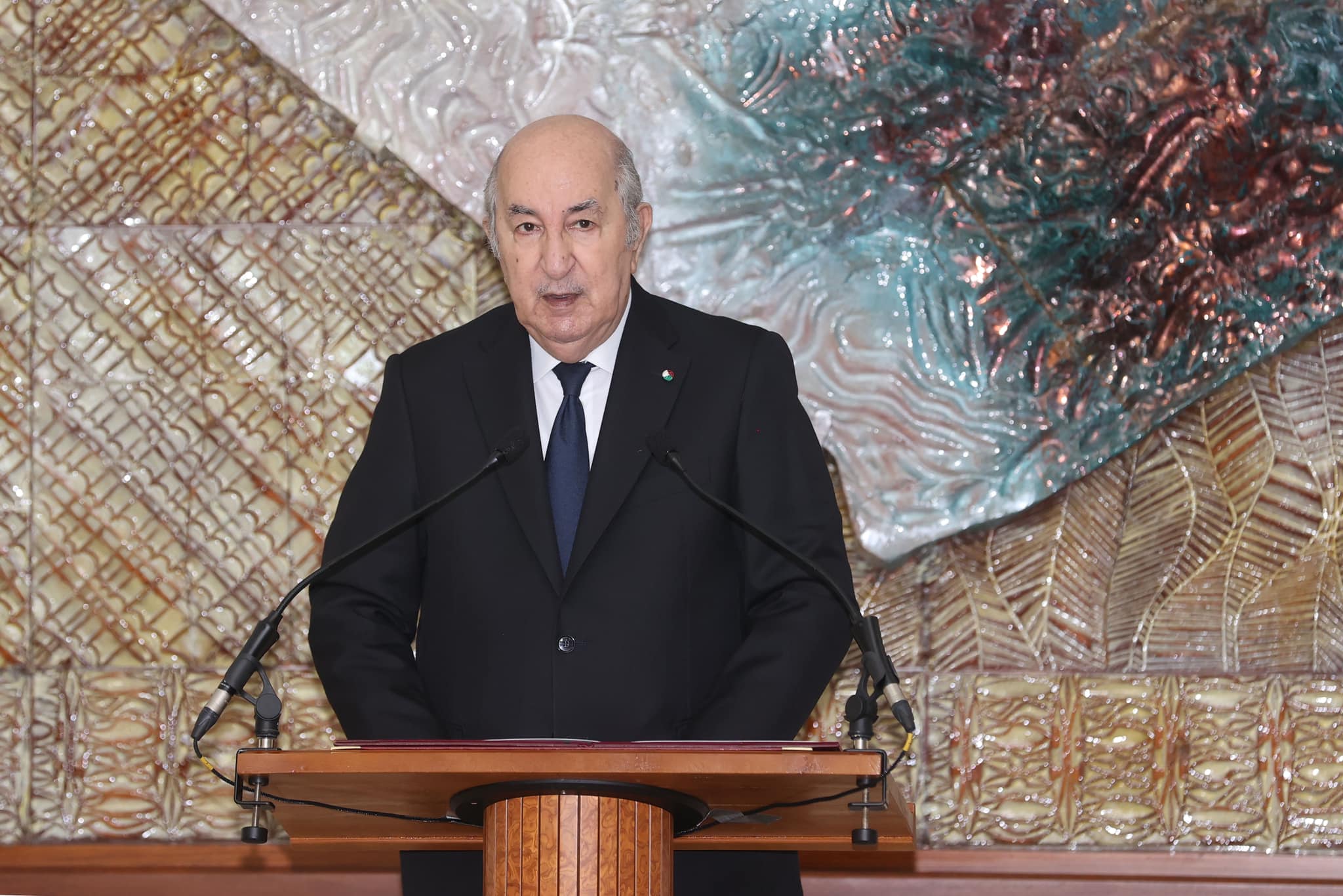 الرئيس الجزائري يشرف على مراسم أداء اليمين للمديرة التنفيذية الجديدة للأمانة القارية للآلية الإفريقية