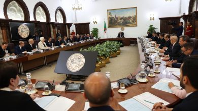 مجلس الوزراء الجزائري