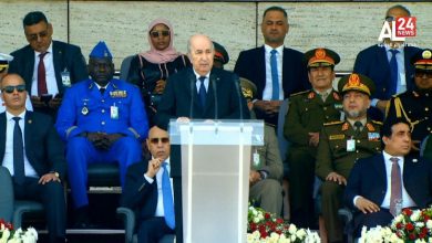 Le président de la République donne le coup d'envoi du défilé militaire du 70e anniversaire de la Guerre de libération nationale