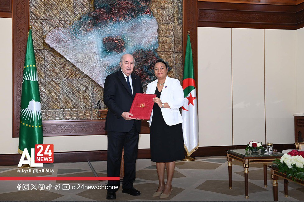 Le président algérien reçoit la nouvelle Directrice exécutive du Secrétariat continental du MAEP