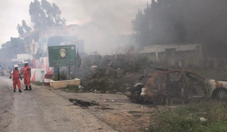 قصف حاجز أمني للجيش اللبناني