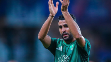 رياض محرز ضمن التشكيلة المثالية لدوري أبطال آسيا للنخبة