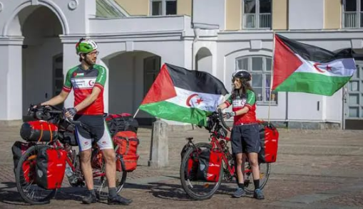 Swedish Activists Begin Final Leg of Bike Journey to Sahrawi Refugee Camps
