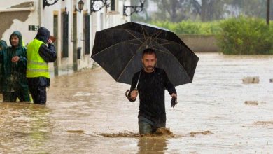 Pluies torrentielles attendues en Espagne des écoles fermées