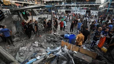 قصف صهيوني على قطاع غزة