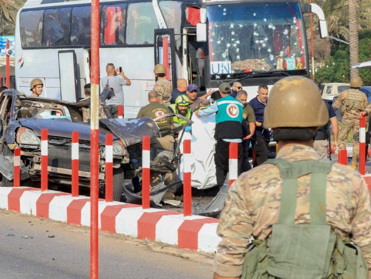 Liban quatre Casques bleus et trois soldats libanais blessés dans une frappe sioniste